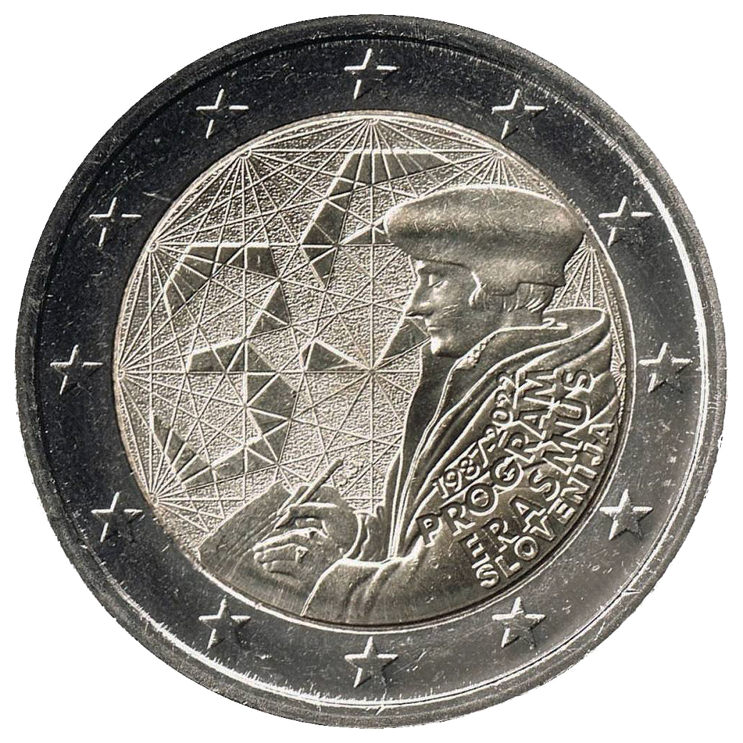 2 euros conmemorativa 35º Aniversario del Programa Erasmus